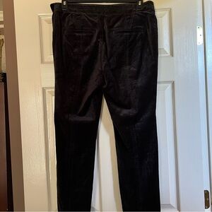 Black Velvet Pants